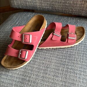 Birkenstock Arizona Pink Sandals Soft Footbed 36/5